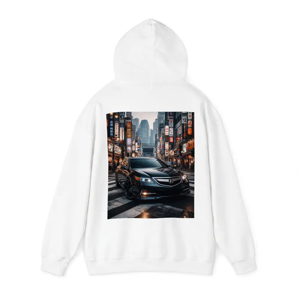 Acura TL Black Car Tokyo City Night – Hoodies