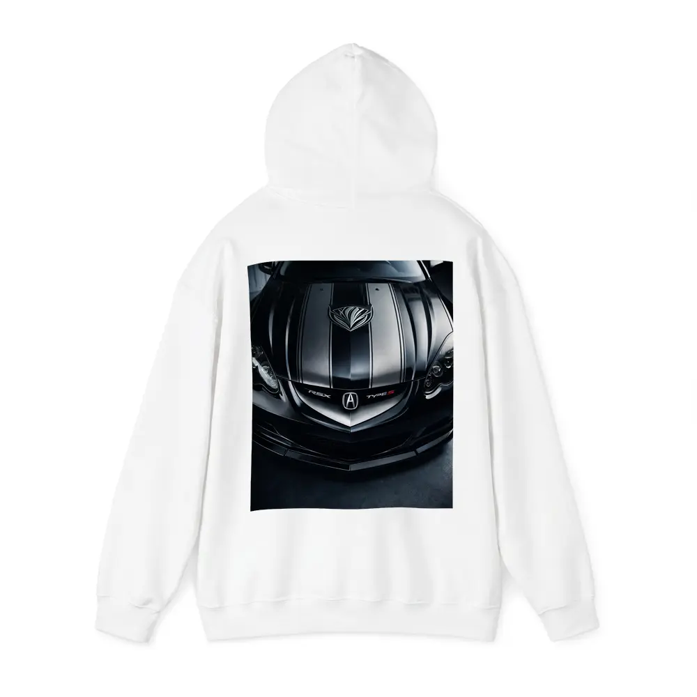 Acura RSX Type S Dark Hood Close Up – Hoodies