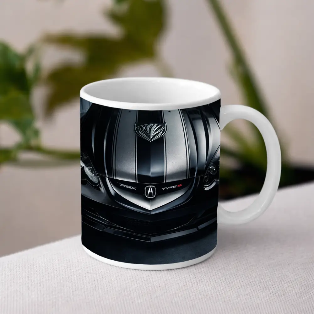 Acura RSX Type S Dark Hood Close Up – Mugs