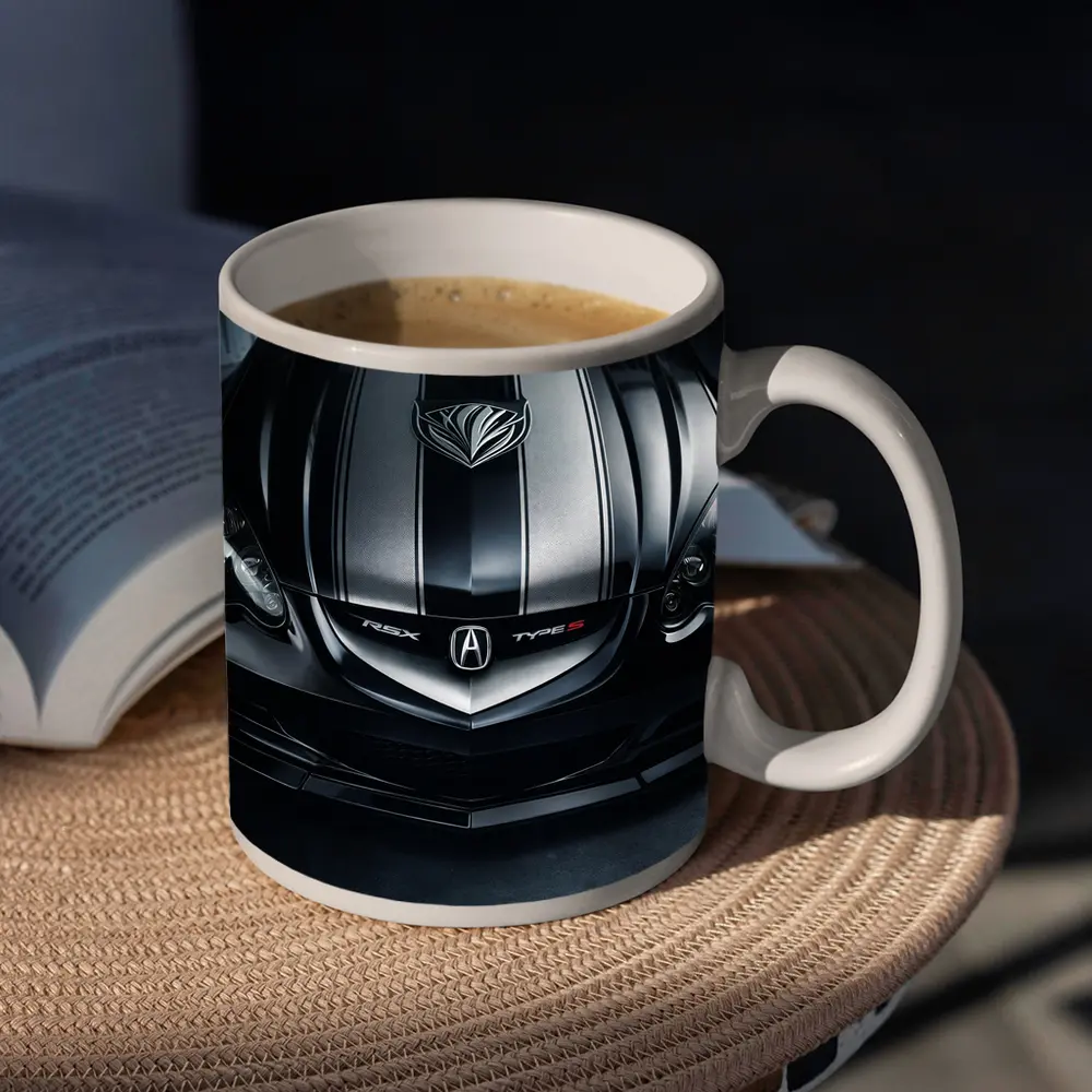 Acura RSX Type S Dark Hood Close Up – Mugs