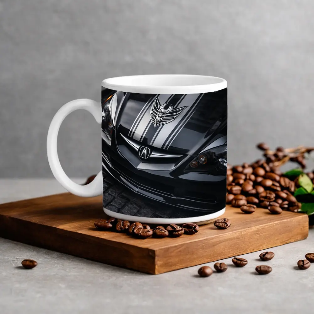 Acura RSX Black Hood Cobblestone Street – Mugs