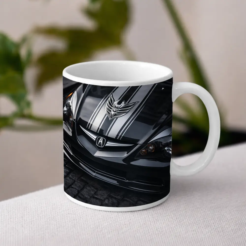 Acura RSX Black Hood Cobblestone Street – Mugs