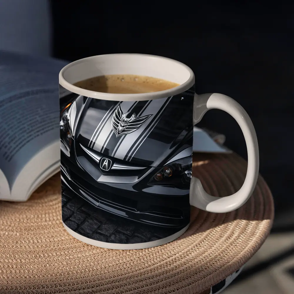 Acura RSX Black Hood Cobblestone Street – Mugs