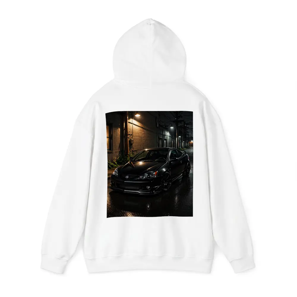 Acura RSX Black Coupe Wet Night Street – Hoodies