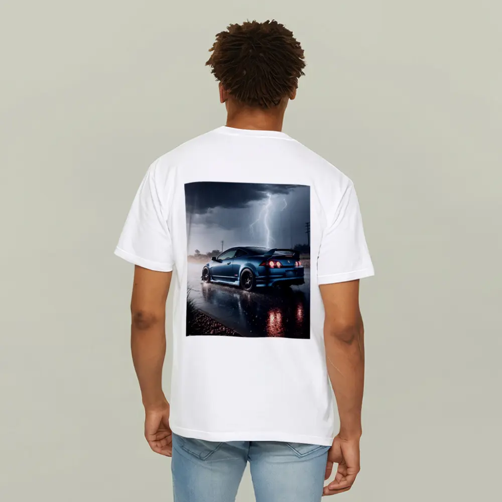 Acura RSX Blue Coupe Thunderstorm Rain – T-Shirts