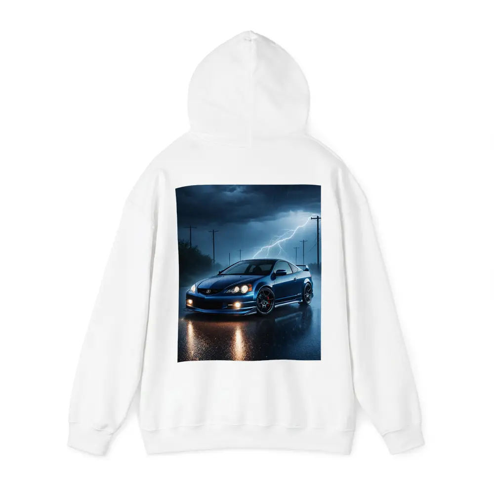 Acura RSX Blue Sports Car Stormy Night – Hoodies