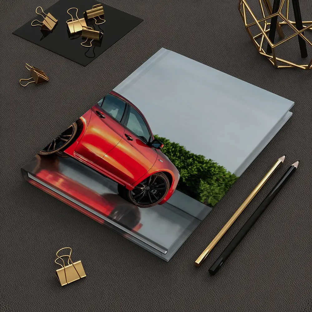 Acura TLX Red Sedan Overcast Sky Background – Notebooks