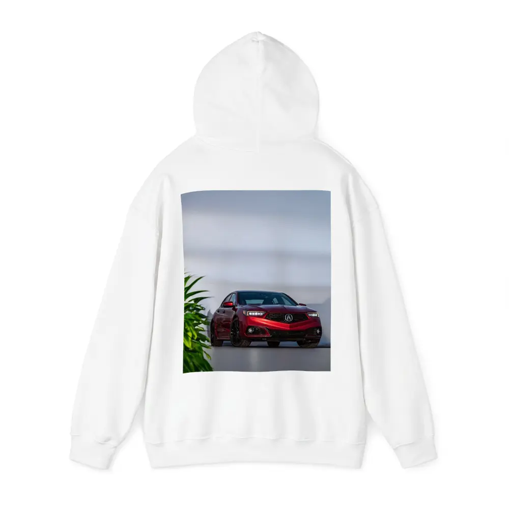 Acura TLX Red Sedan Studio Setting – Hoodies