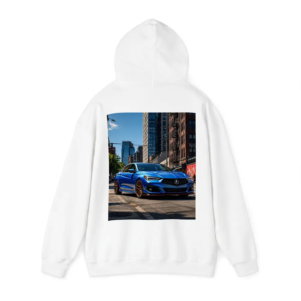 Acura TLX Blue Sport Sedan City Street – Hoodies