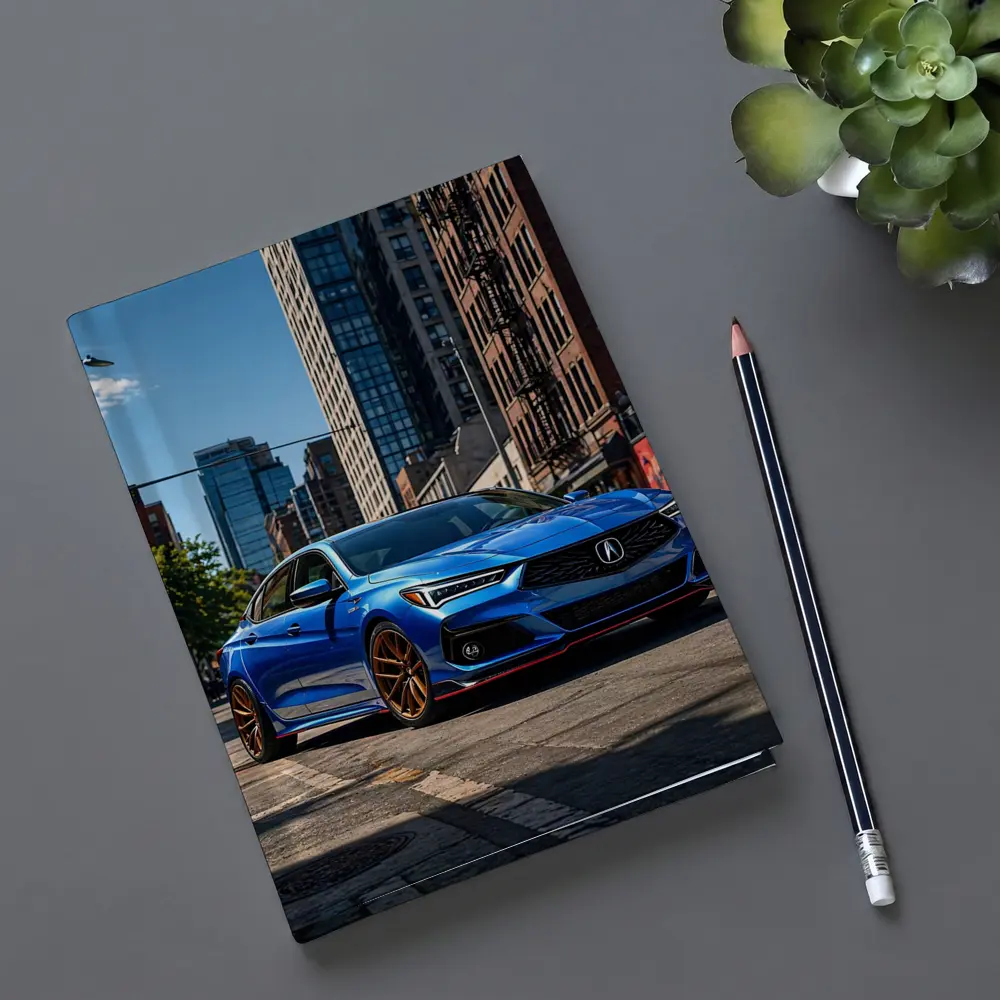 Acura TLX Blue Sport Sedan City Street – Notebooks