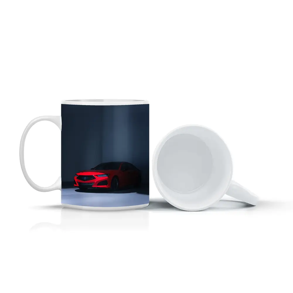 Acura TLX Red Sedan Dark Studio – Mugs
