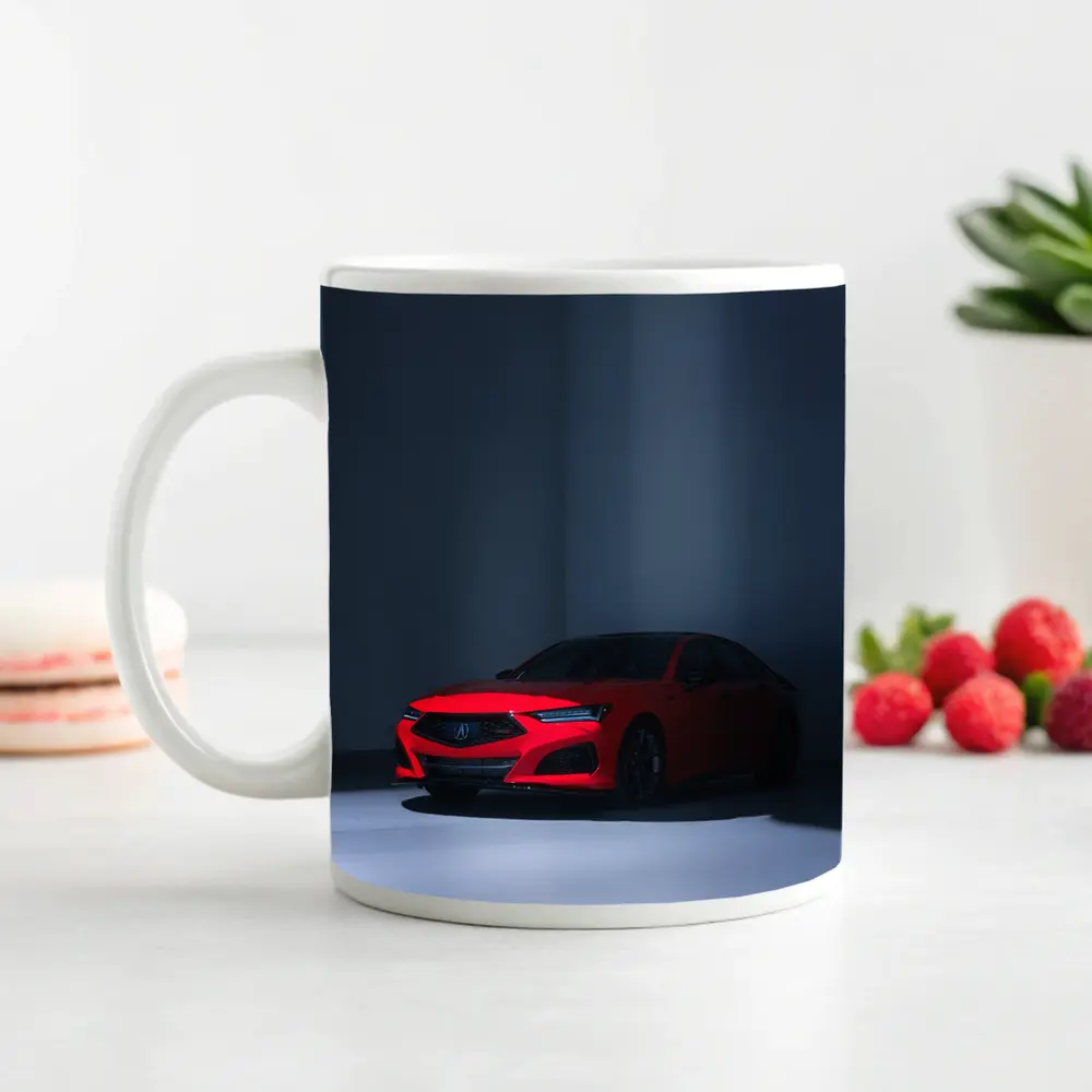 Acura TLX Red Sedan Dark Studio – Mugs