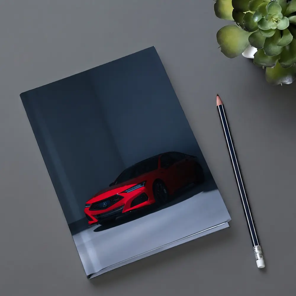 Acura TLX Red Sedan Dark Studio – Notebooks
