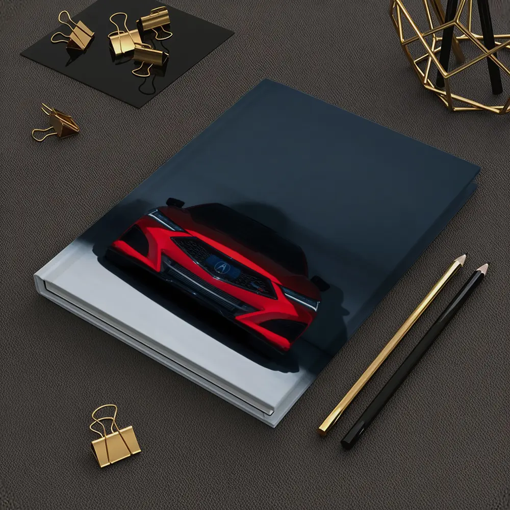 Acura TLX Red Front View Dark Studio – Notebooks