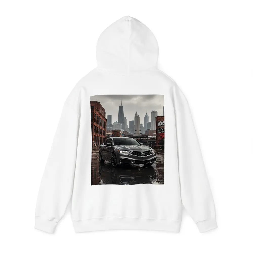 Acura TLX Sedan Rainy City Street – Hoodies
