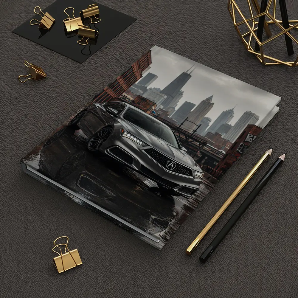 Acura TLX Sedan Rainy City Street – Notebooks
