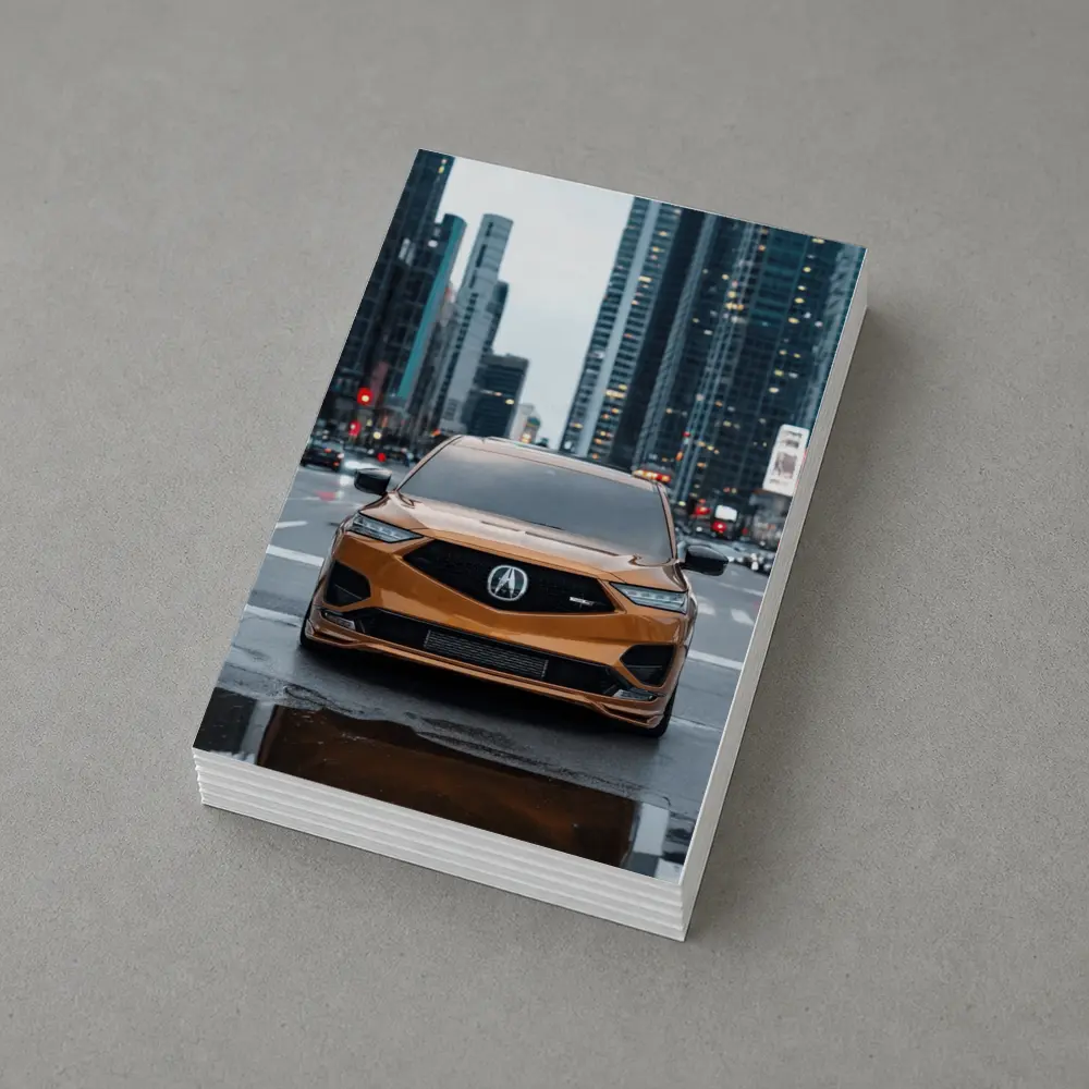 Acura MDX Type S City Street Front View – Postcards