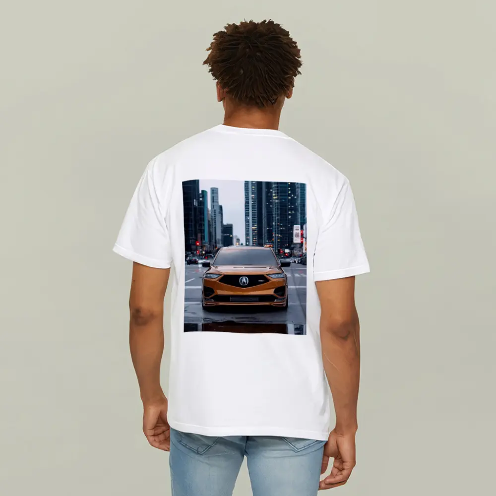 Acura MDX Type S City Street Front View – T-Shirts