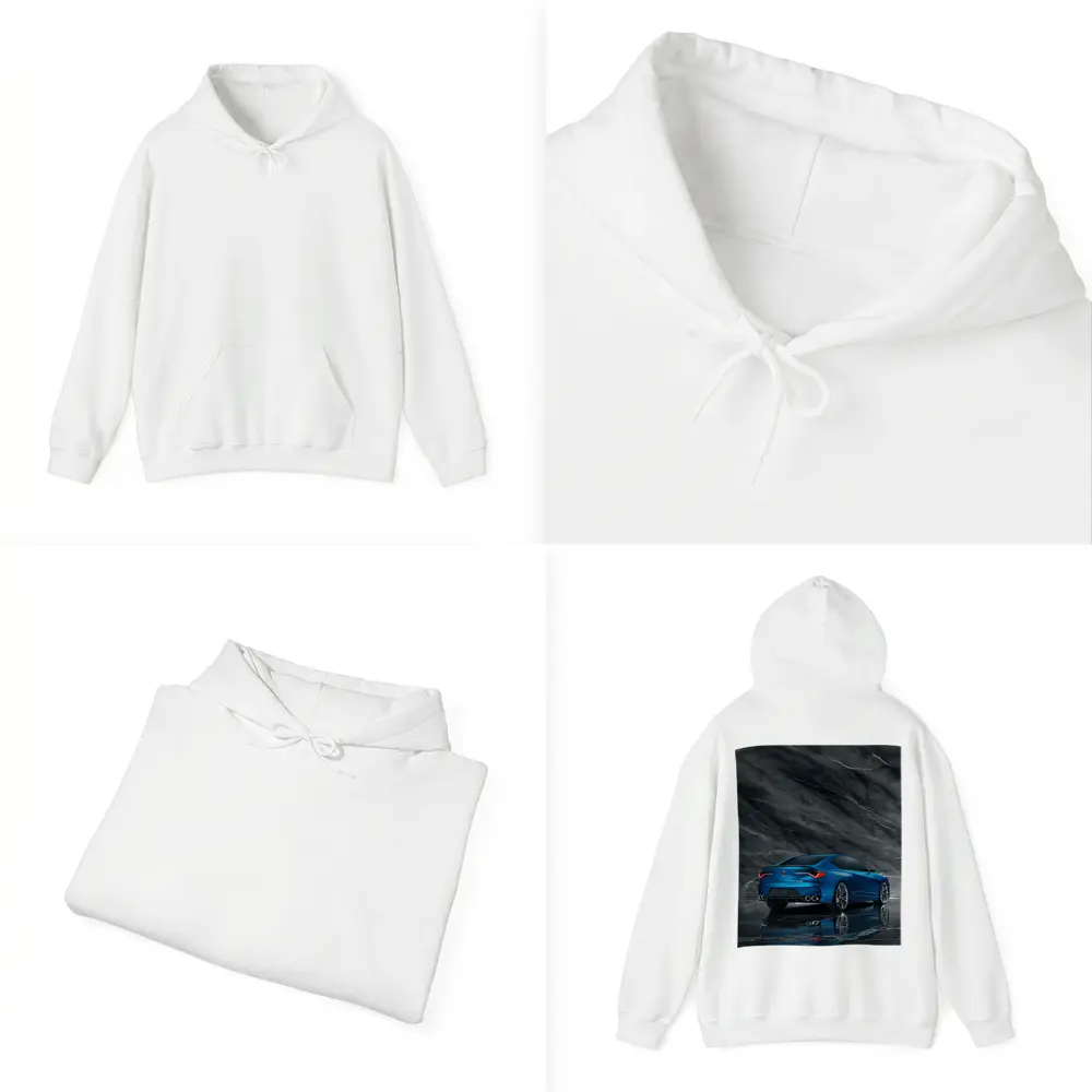 Acura Type S Concept Blue Marble Background – Hoodies