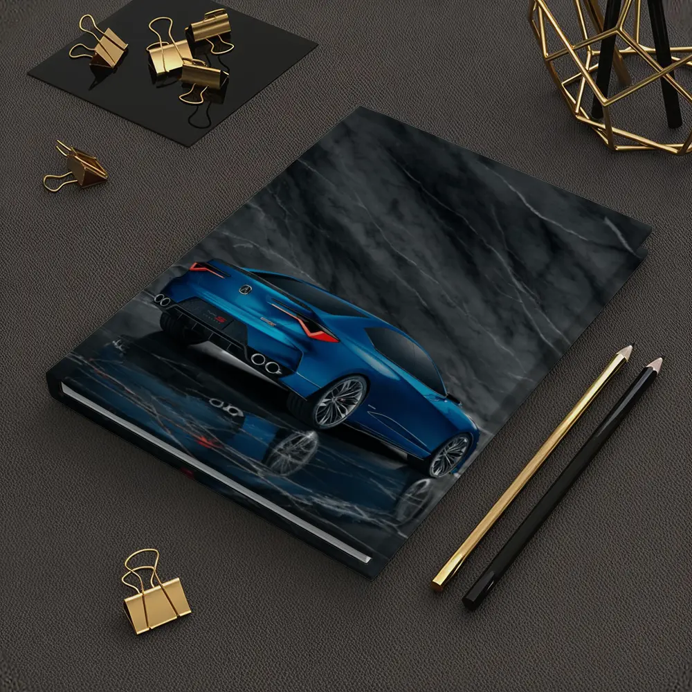 Acura Type S Concept Blue Marble Background – Notebooks