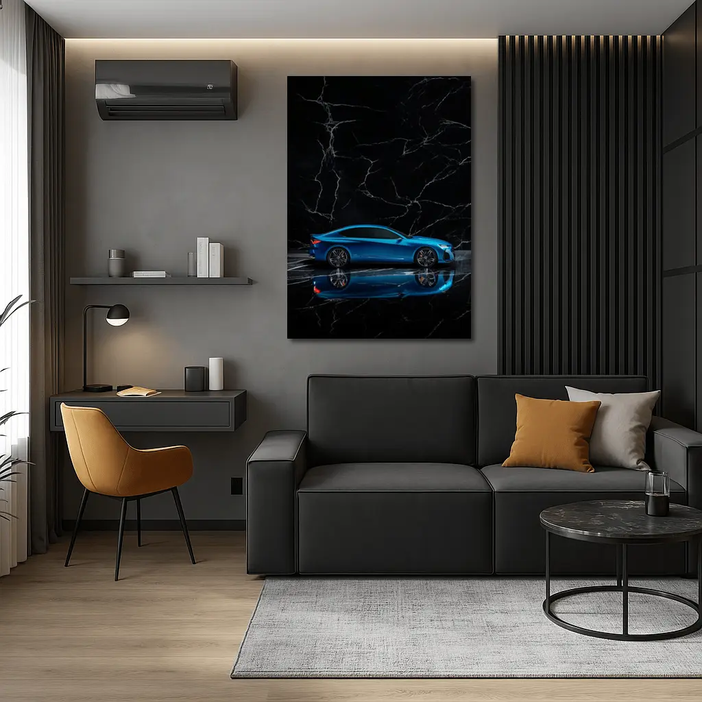 Acura TLX Type S Blue Marble Studio – Wall Art