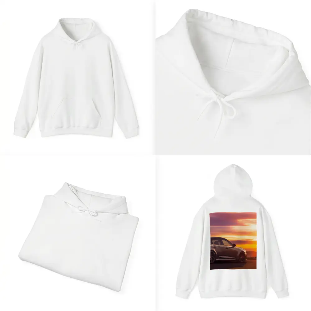 Acura Type S Sedan Golden Sunset Sky – Hoodies