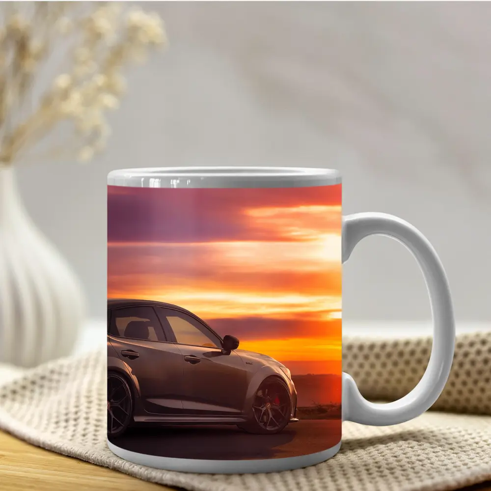 Acura Type S Sedan Golden Sunset Sky – Mugs