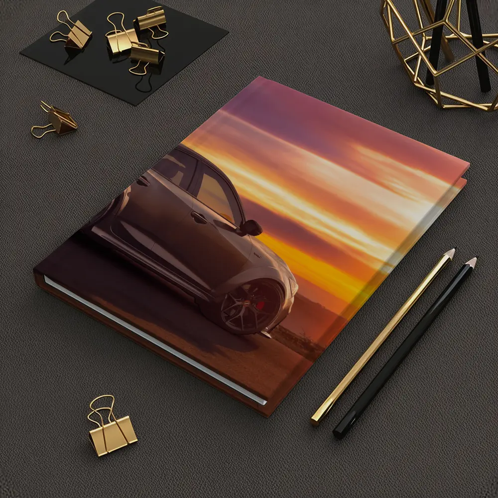 Acura Type S Sedan Golden Sunset Sky – Notebooks