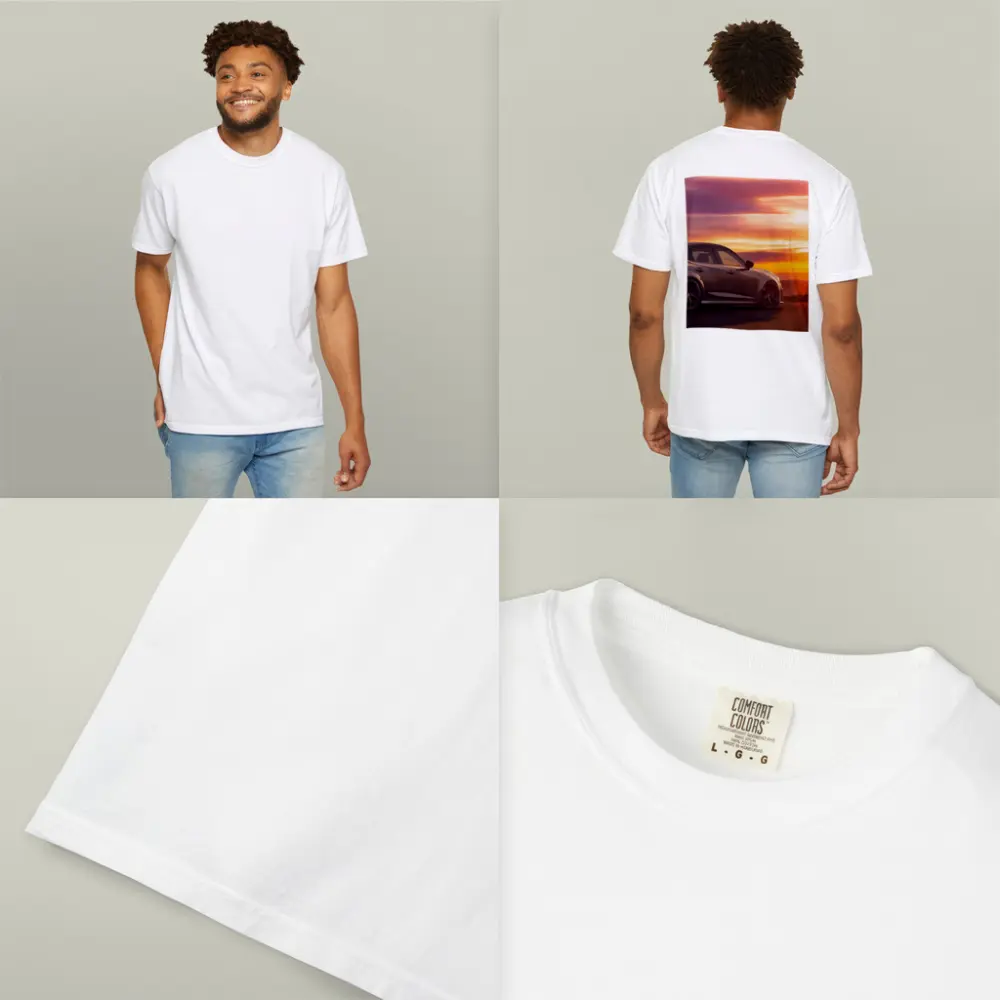 Acura Type S Sedan Golden Sunset Sky – T-Shirts