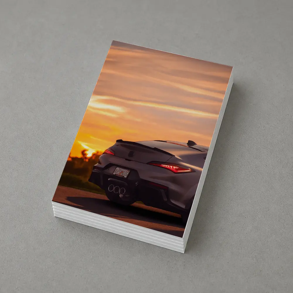 Acura Integra Type S Sunset Sky – Postcards