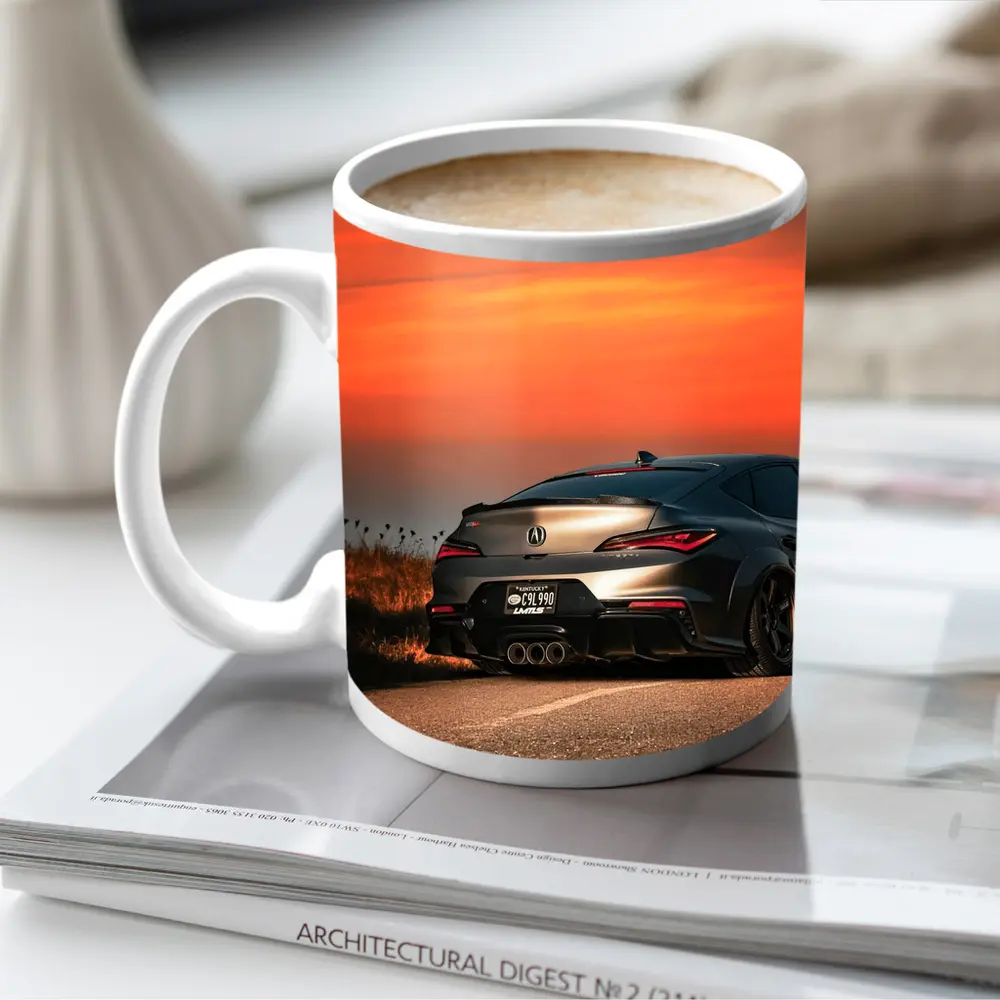 Acura Integra Type S Fiery Sunset Sky – Mugs