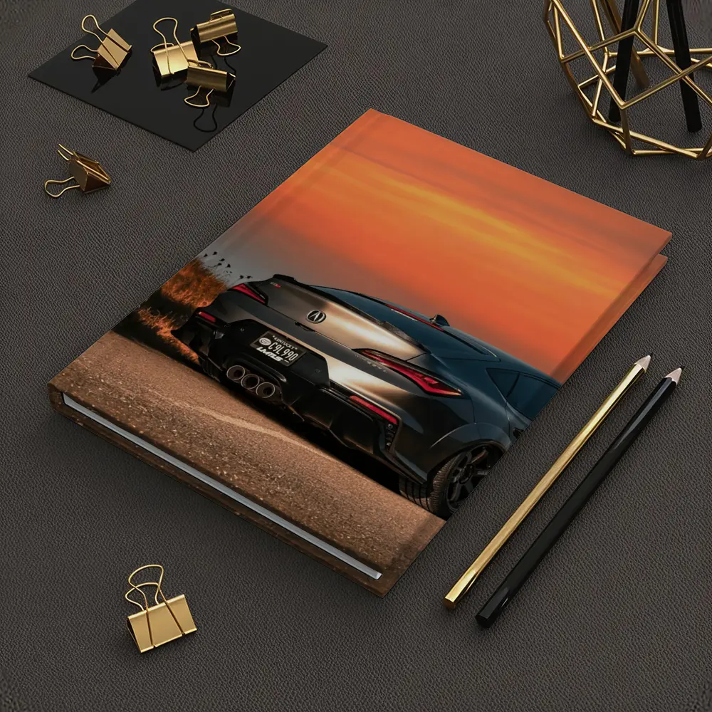 Acura Integra Type S Fiery Sunset Sky – Notebooks