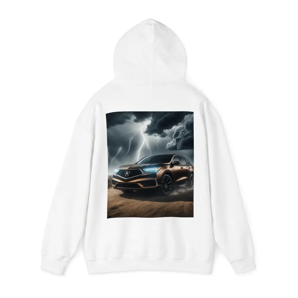 Acura MDX Storm Lightning Desert Dirt Road – Hoodies