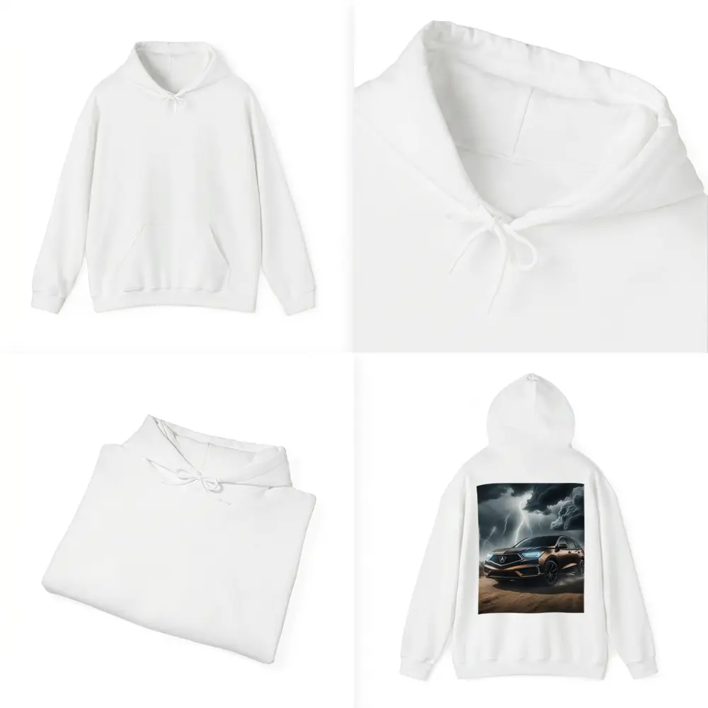 Acura MDX Storm Lightning Desert Dirt Road – Hoodies