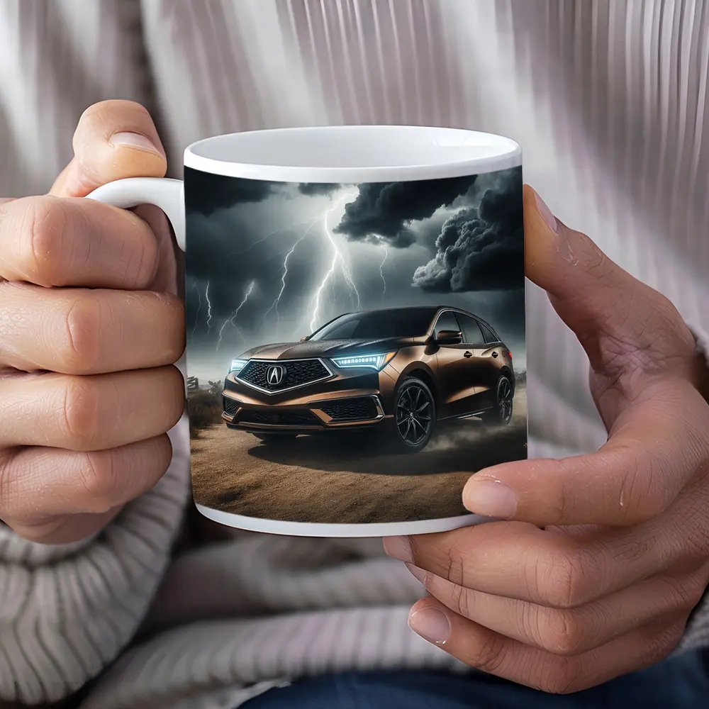Acura MDX Storm Lightning Desert Dirt Road – Mugs