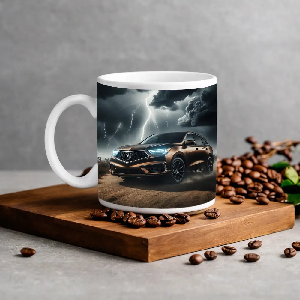 Acura MDX Storm Lightning Desert Dirt Road – Mugs