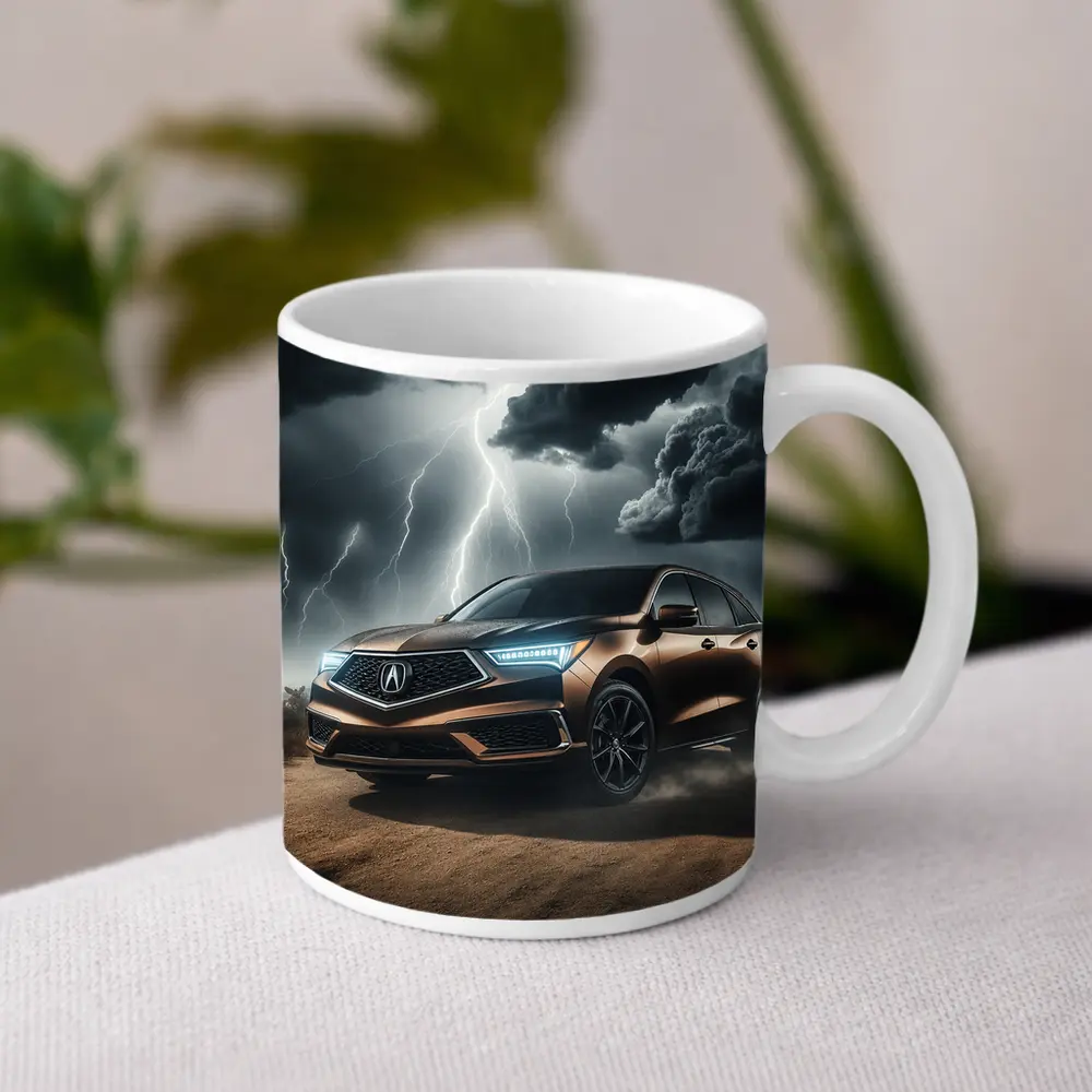 Acura MDX Storm Lightning Desert Dirt Road – Mugs