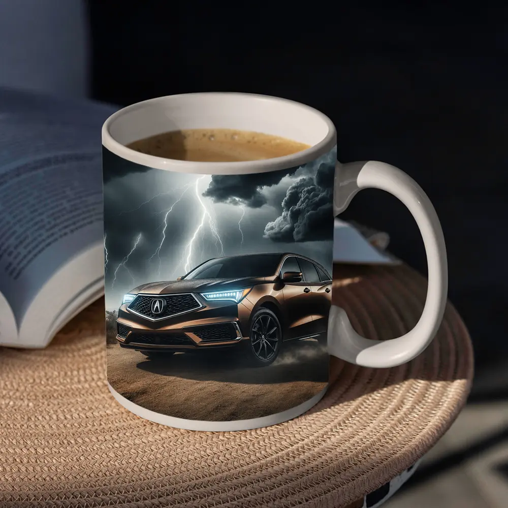 Acura MDX Storm Lightning Desert Dirt Road – Mugs