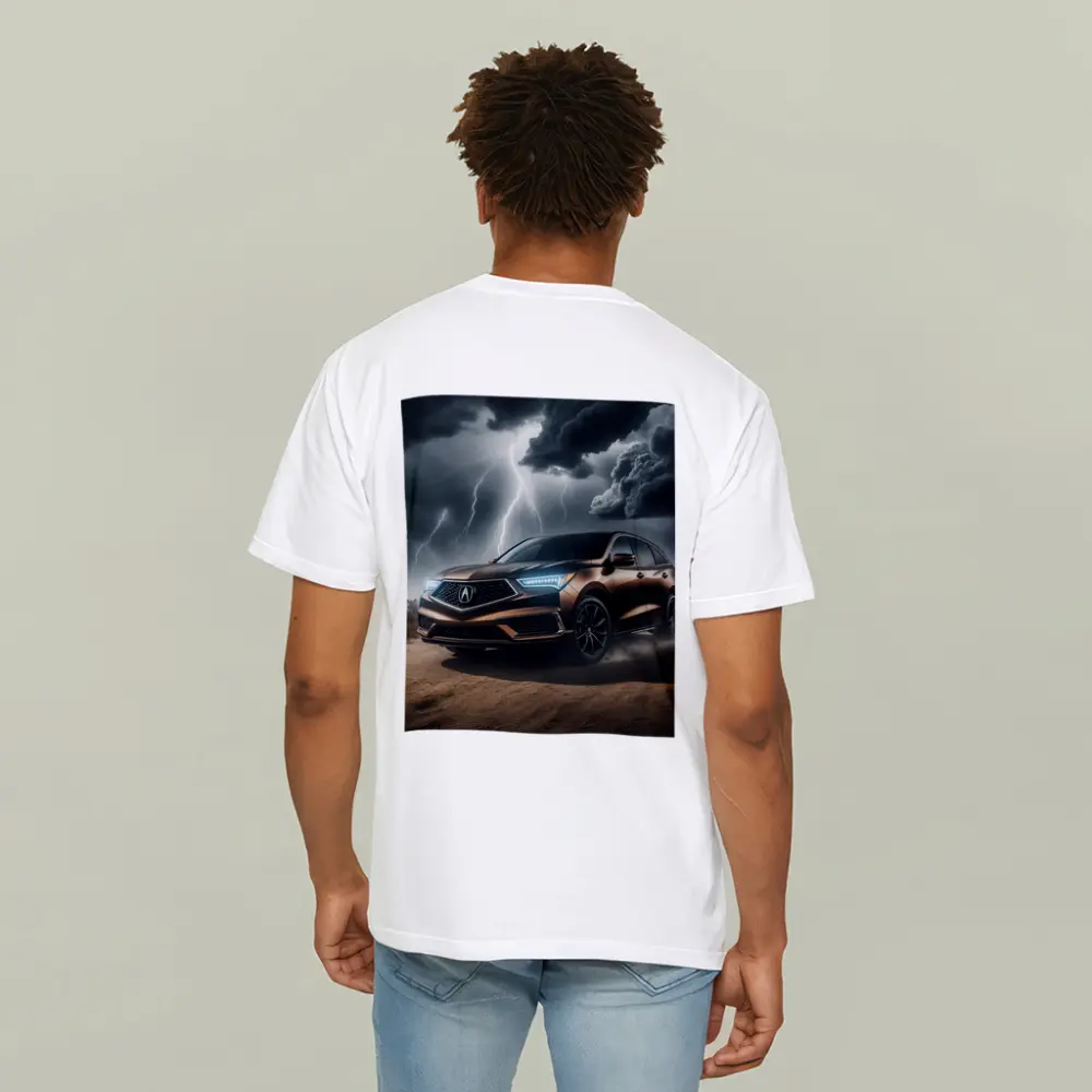 Acura MDX Storm Lightning Desert Dirt Road – T-Shirts