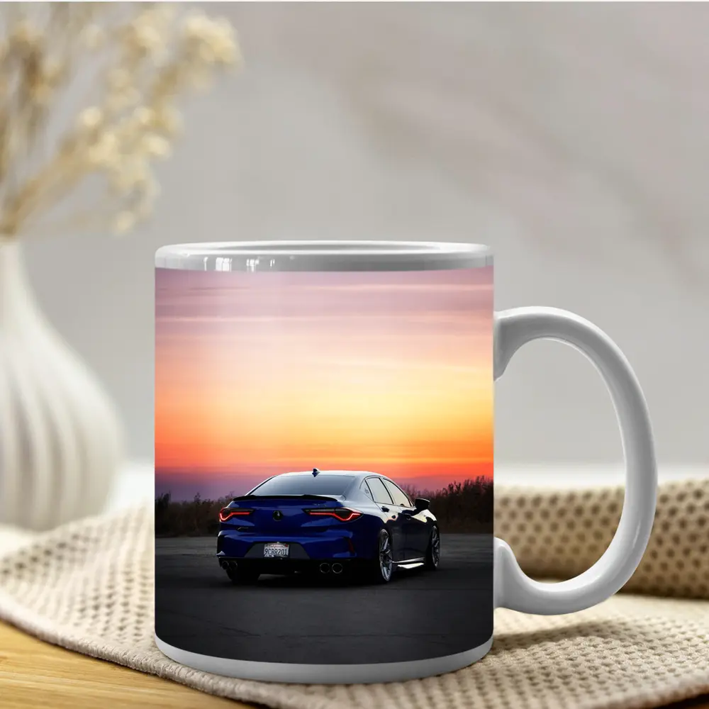 Acura TLX Blue Rear Sunset Sky – Mugs