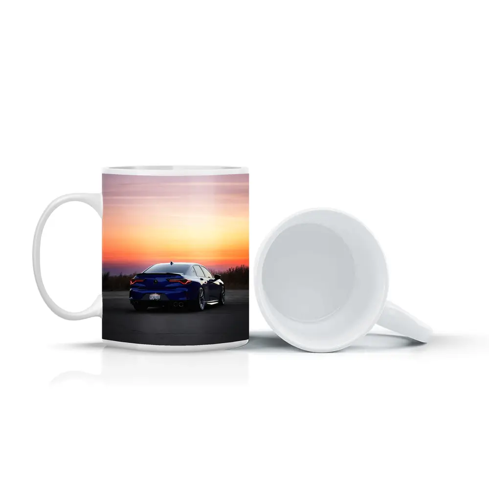 Acura TLX Blue Rear Sunset Sky – Mugs