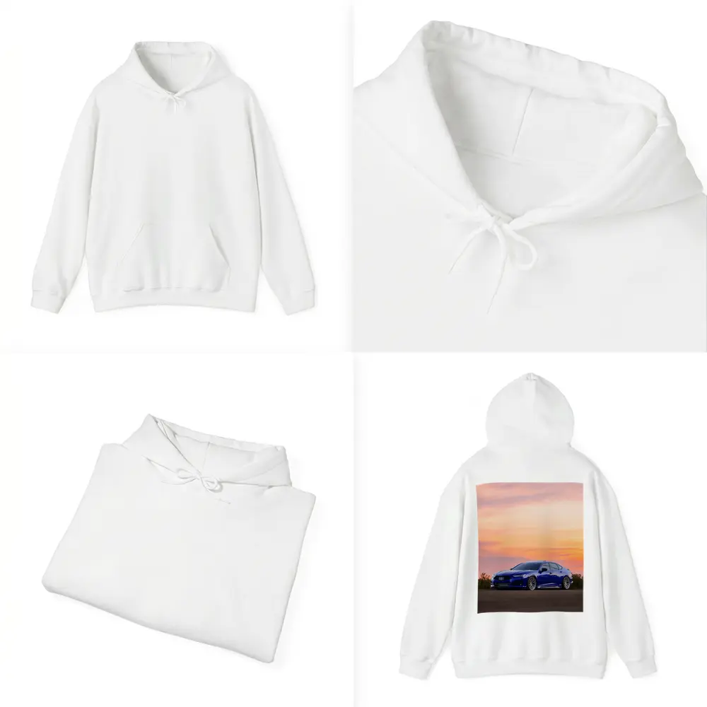 Acura TLX Blue Sedan Sunset Sky – Hoodies