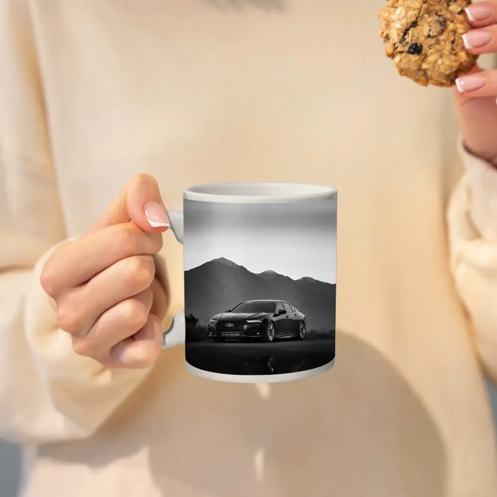 Acura TLX Black Sedan Mountain Dusk – Mugs