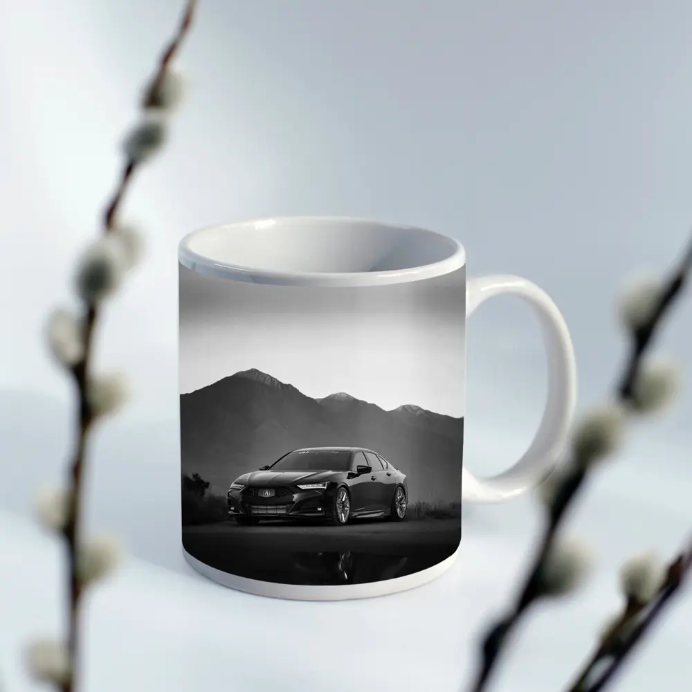 Acura TLX Black Sedan Mountain Dusk – Mugs