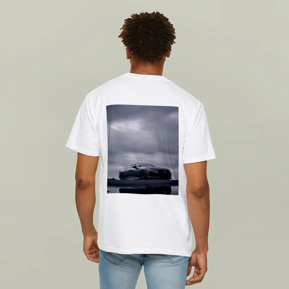Acura TLX Matte Gray Cloudy Sky Reflection – T-Shirts
