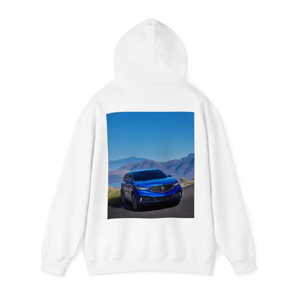 Acura MDX Blue SUV Mountain Road – Hoodies