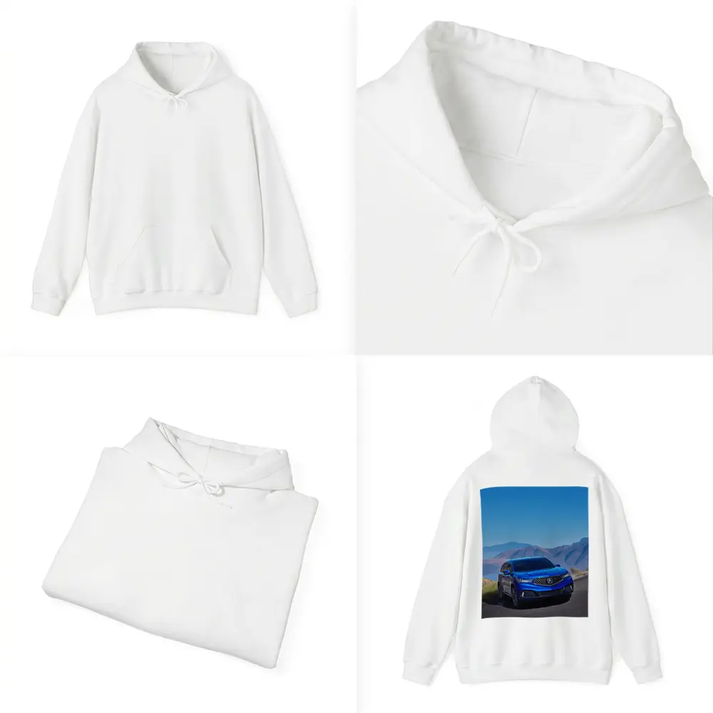 Acura MDX Blue SUV Mountain Road – Hoodies