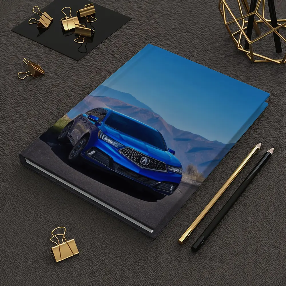 Acura MDX Blue SUV Mountain Road – Notebooks