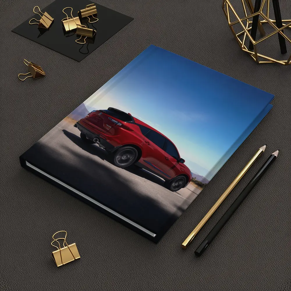 Acura RDX Red SUV Mountain Road View – Notebooks