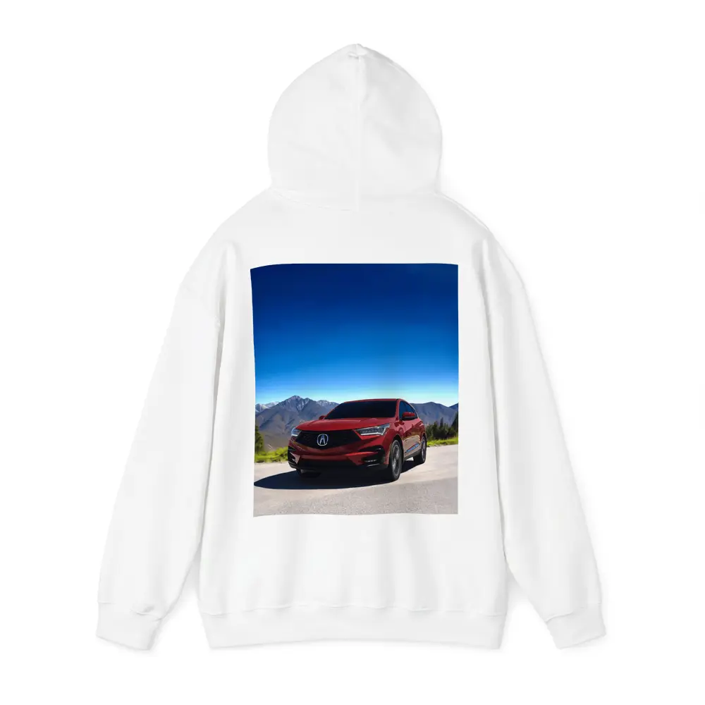 Acura RDX Red SUV Mountain Road – Hoodies